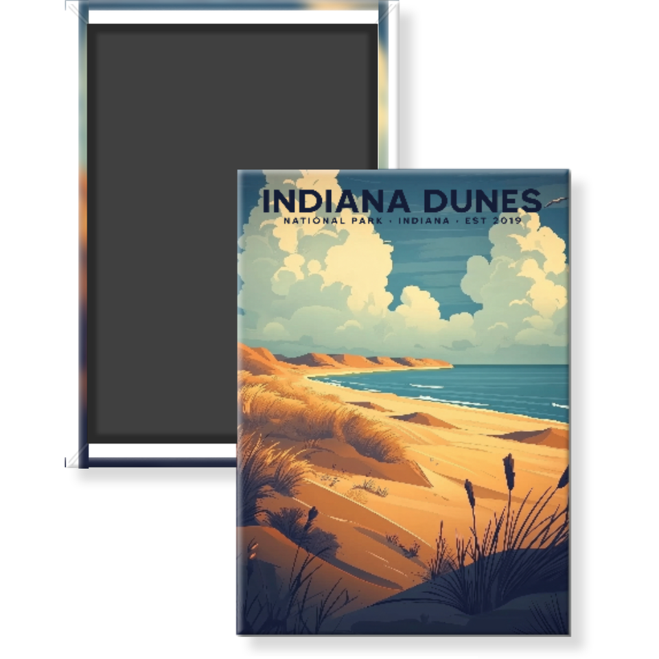 Indiana Dunes National Park Magnet – Collection 3