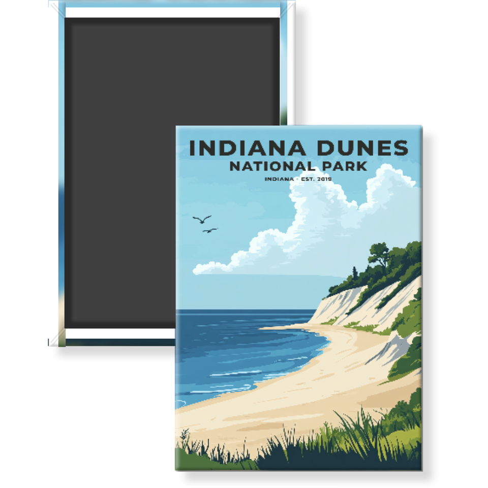 Indiana Dunes National Park Magnet – Collection 2