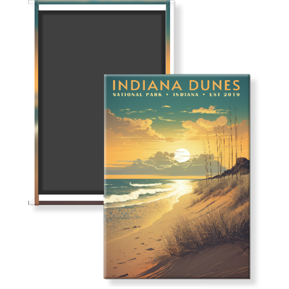 Indiana Dunes National Park Magnet – Collection 1