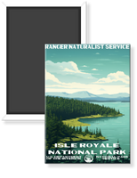 Isle Royale National Park WPA Magnet