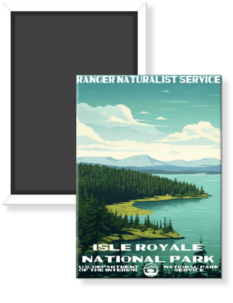 Isle Royal National Park WPA Magnet