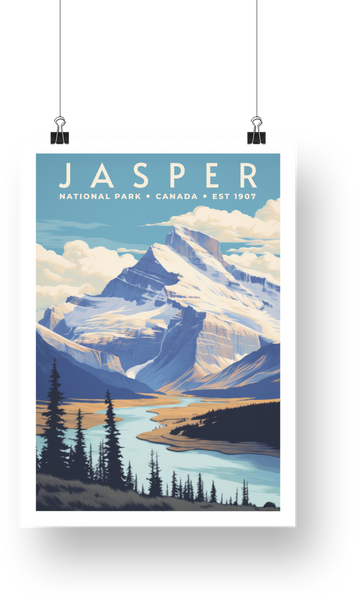 Jasper National Park Poster