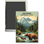 Katmai National Park Magnet