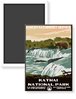 Katmai National Park WPA Magnet