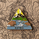 Katmai National Park Pin