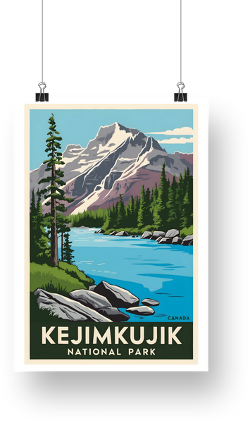 Kejimkujik National Park Poster