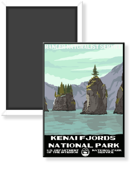 Kenai Fjords National Park WPA Magnet