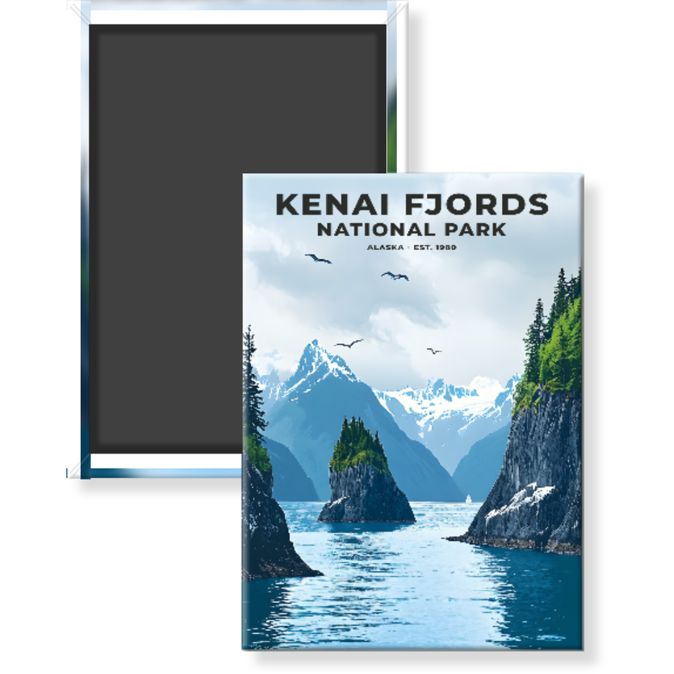 Kenai Fjords National Park Magnet – Collection 2