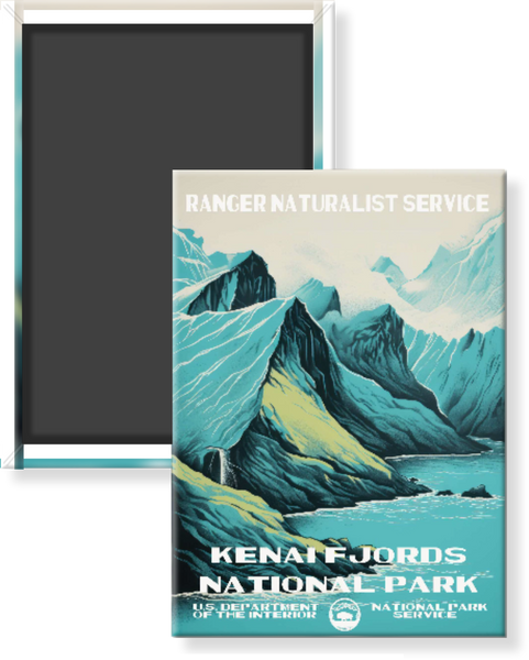 Kenai Fjords National Park WPA Magnet