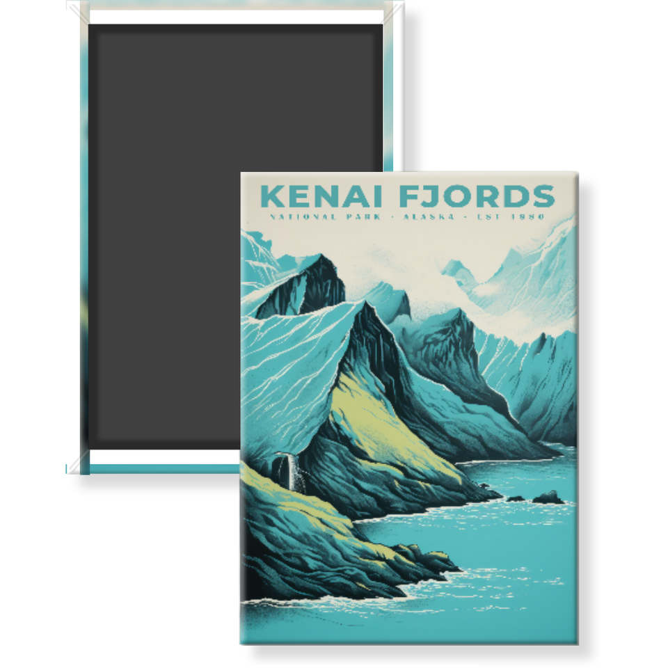 Kenai Fjords National Park Magnet – Collection 1