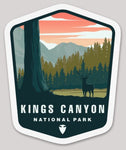 Kings Canyon National Park Die Cut Sticker