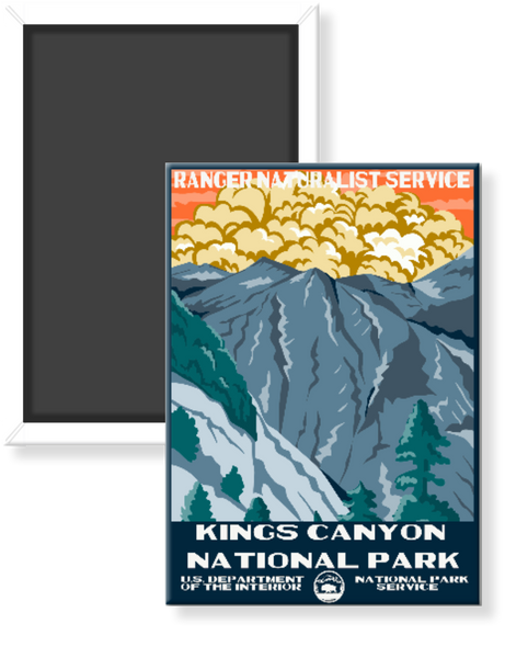 Kings Canyon National Park WPA Magnet