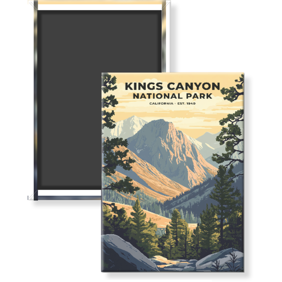 Kings Canyon National Park Magnet – Collection 2