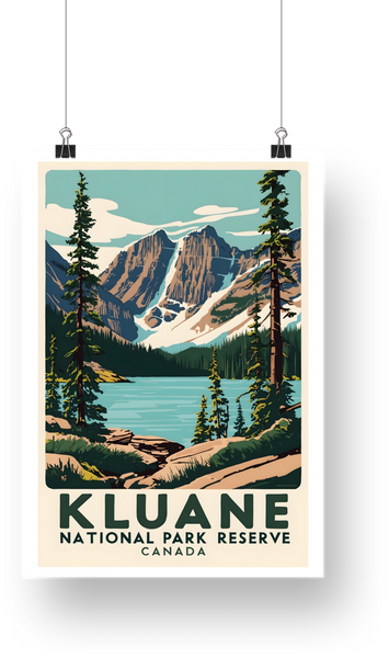 Kluane National Park Poster