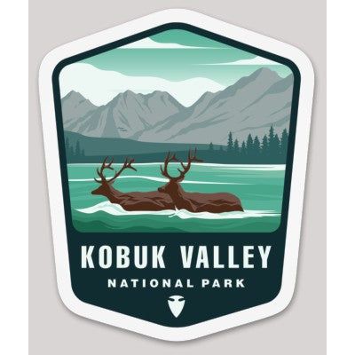 Kobuk Valley National Park Die Cut Sticker – Arrowhead