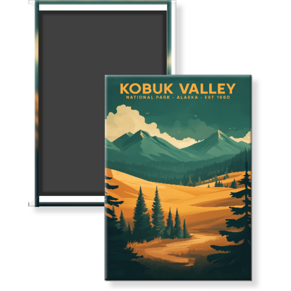 Kobuk Valley National Park Magnet – Collection 3