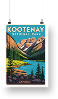 Kootenay National Park Poster