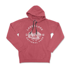 Lake Clark National Park Garment-Dyed Hoodie