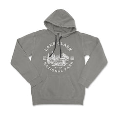 Lake Clark National Park Garment-Dyed Hoodie