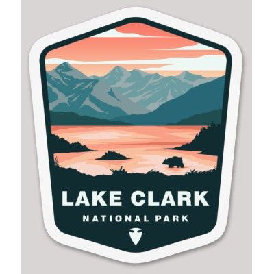 Lake Clark National Park Die Cut Sticker – Arrowhead