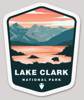 Lake Clark National Park Die Cut Sticker