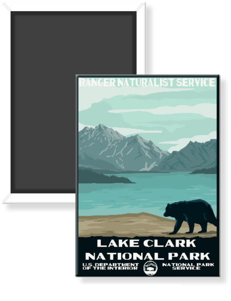Lake Clark National Park WPA Magnet