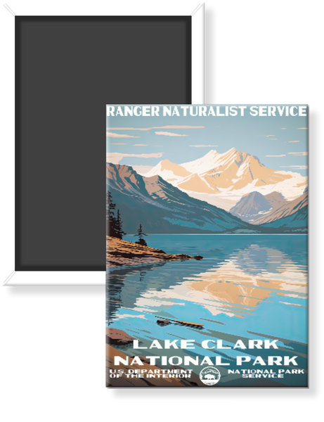 Lake Clark National Park WPA Magnet