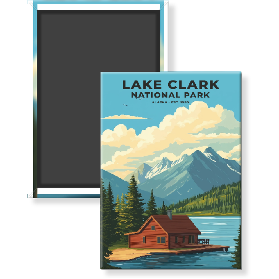 Lake Clark National Park Magnet – Collection 2