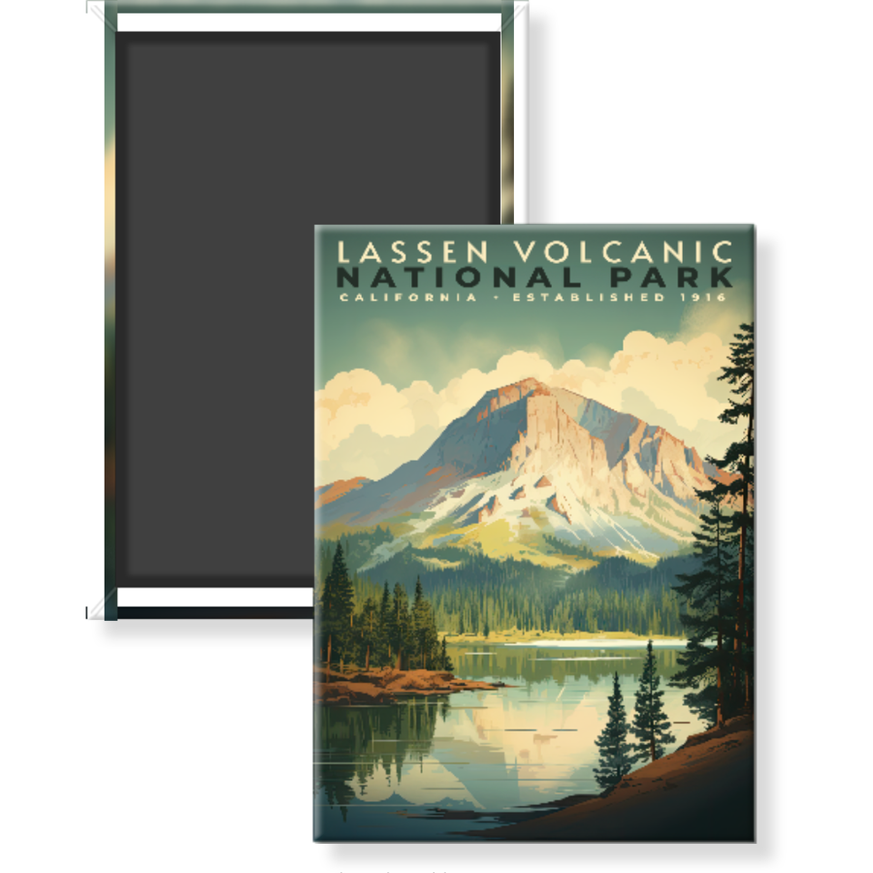 Lassen Volcanic National Park Magnet – Collection 1