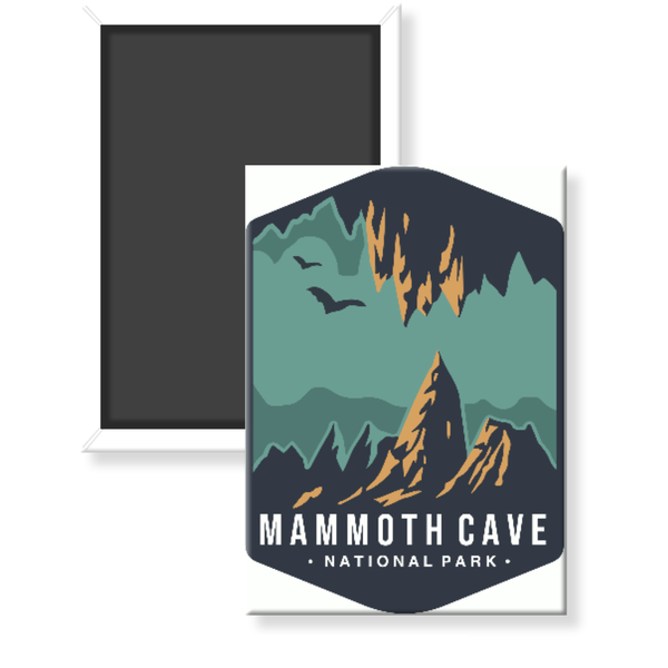 Mammoth Cave National Park Vinyl Decal – 3" Glossy, USA Made, Waterproof For Car Laptop Window