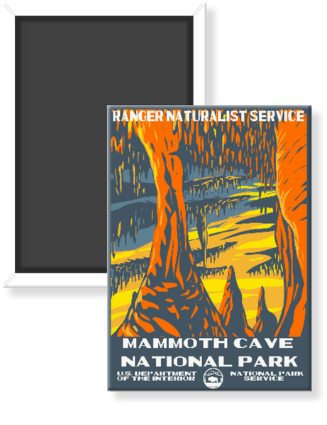 Mammoth Cave National Park WPA Magnet