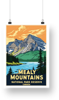 Mealy Mountains National Park Poster