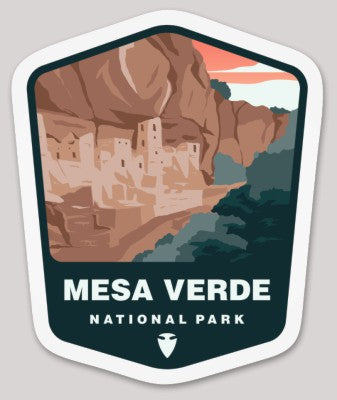 Mesa Verde National Park Die Cut Sticker