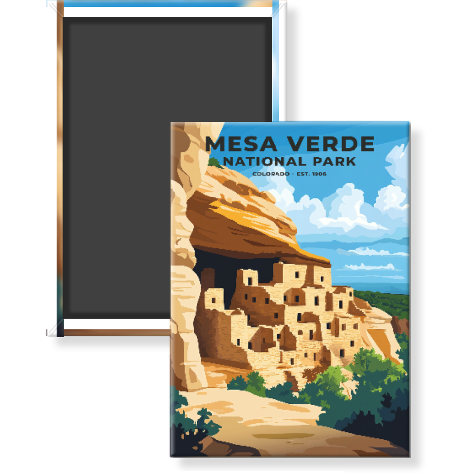 Mesa Verde National Park Magnet – Collection 2
