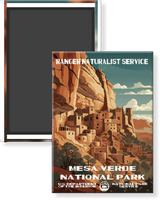 Mesa Verde National Park WPA Magnet