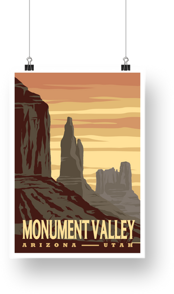 Monument Valley Poster