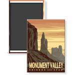 Monument Valley Magnet
