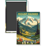 Mount Rainier National Park Magnet