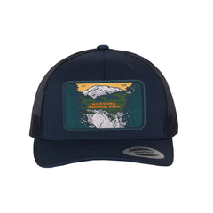 Mount Rainier National Park Mesh Snapback Hat