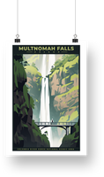 Multnomah Falls Poster