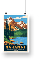 Nahanni National Park Poster