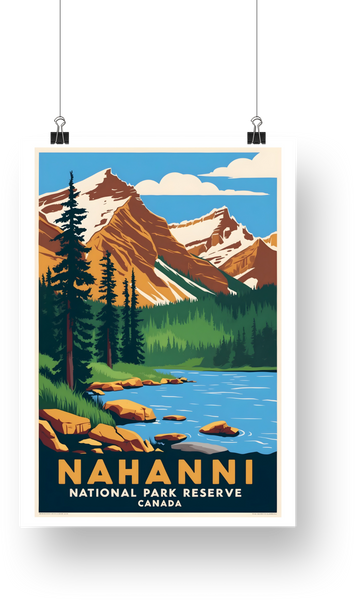 Nahanni National Park Poster