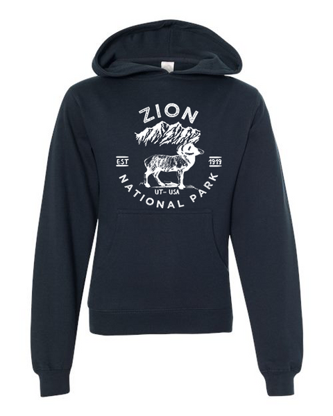 Zion National Park Youth Hoodie Sweatshirt