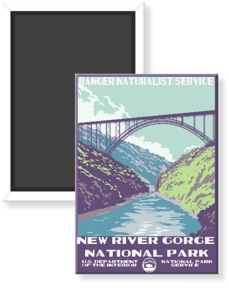 New River Gorge National Park WPA Magnet
