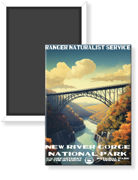 New River Gorge National Park WPA Magnet
