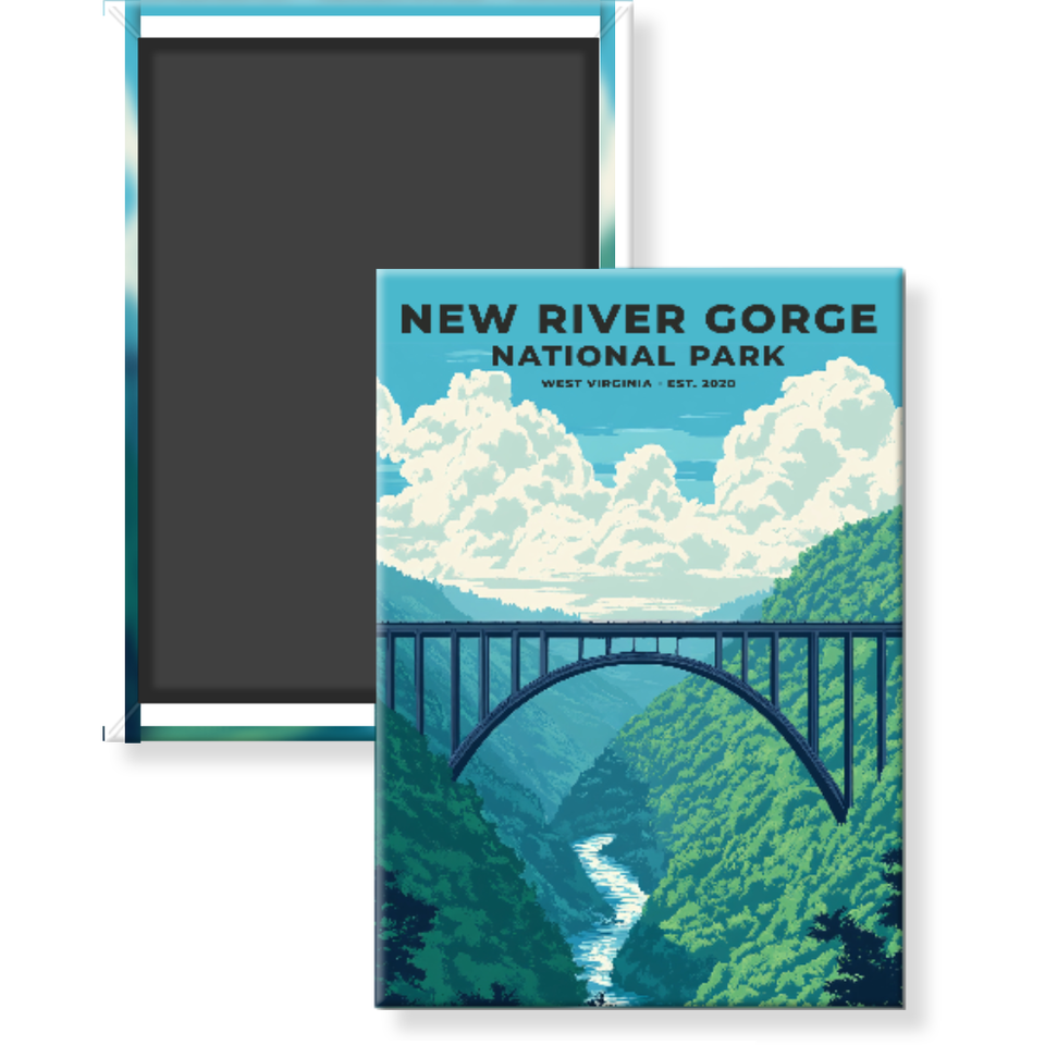 New River Gorge National Park Magnet – Collection 2