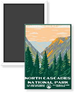 North Cascades National Park WPA Magnet