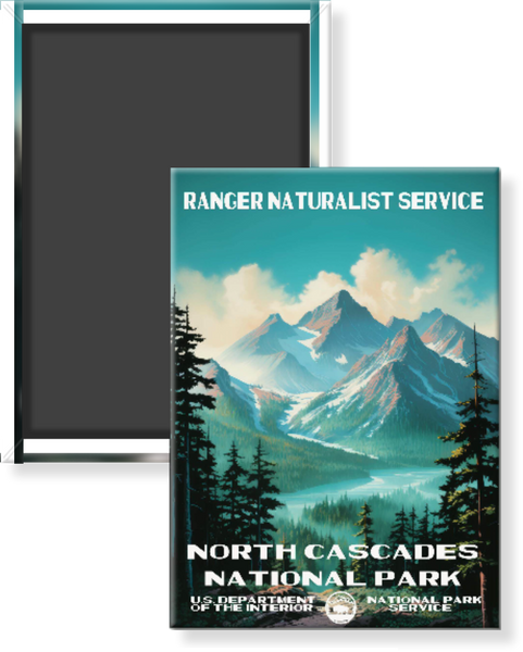 North Cascades National Park WPA Magnet