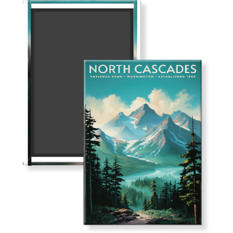 North Cascades National Park Magnet – Collection 1