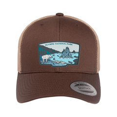 Olympic National Park Mesh Snapback Hat